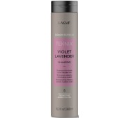 Lakme violetinę spalvą paryškinantis šampūnas Teknia Violet Levender Shampoo 300ml